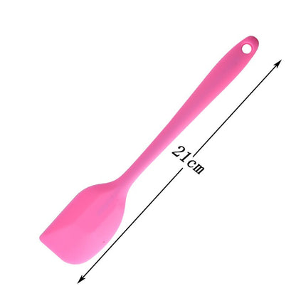 Silicone Cream Baking Scraper Non Stick Butter Spatula Cutter Chocolate Smoother Heat Resistant Kitchen Pastry Tools Scraper Dsers