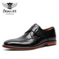 Men's Leather Formal Crocodile Pattern Dress Shoes Dsers