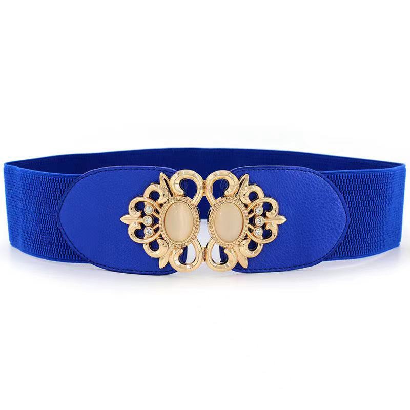 Women's Wide Elastic Fashion Belts Dsers