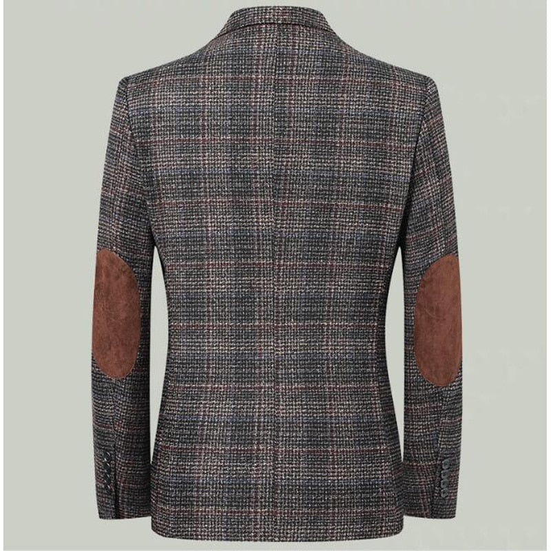 Men's Tweed Blazer Coat Dsers