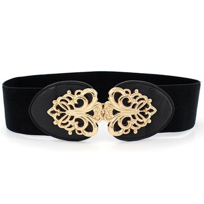 Women's Wide Elastic Fashion Belts Dsers