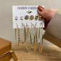 Women's Zinc Alloy Variety Earring Sets Dsers