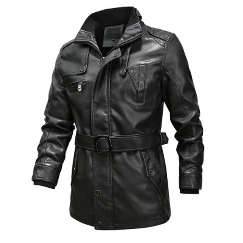 Men's Retro Style Motorcycle Jacket Dsers