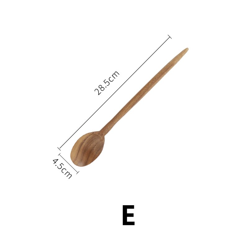 Musowood Teak Wooden Turner Spatula Rice Spoon Big Soup Scoop For Cooking Wood Kitchen Cooking Utensils Supplies Dsers