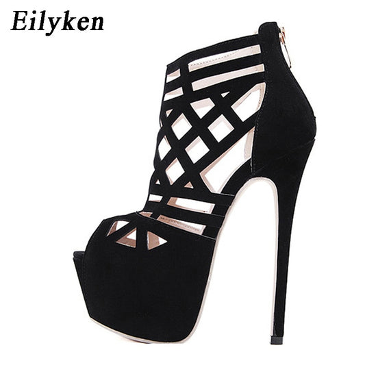 Women's Strap Gladiator Stiletto Heels Dsers