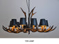 Retro Antlers LED Chandelier Table Dining Living Room Kitchen Accesories Pendant Lamp Home Decoration Interior Lighting Fixture Dsers