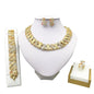 Women's Gold Alloy Bridal Jewelry Sets Dsers