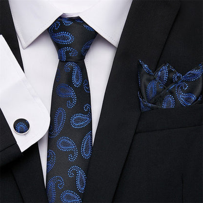 Men's Business Tie and Handkerchief Sets Dsers