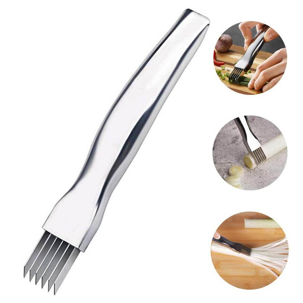 Onion Garlic Vegetable Cutter Knife Cut Onions Garlic Tomato Device Shredders Slicers Kitchen Accessories Cooking Tools Dsers