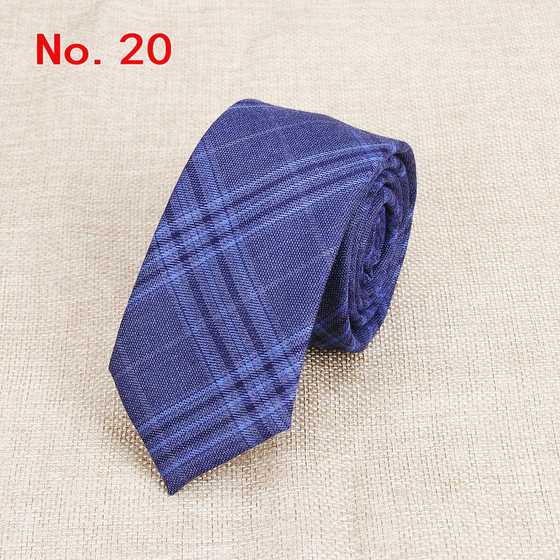 Men's Colorful Narrow Neckties Dsers