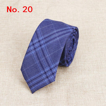 Men's Colorful Narrow Neckties Dsers