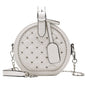 Women's Circular Riveted Shoulder Bag Dsers