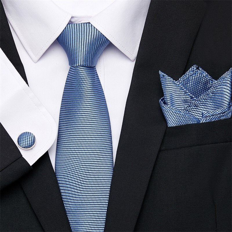 Men's Business Tie and Handkerchief Sets Dsers