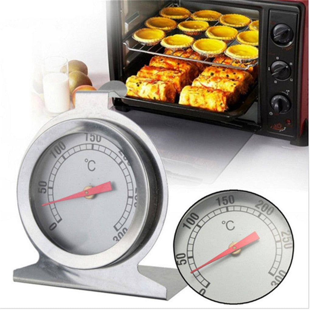 Stainless Steel Oven Cooker Thermometer Temperature Gauge Mini Thermometer Grill Temperature Gauge for Home Kitchen Food HOT Dsers