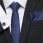 Men's Business Tie and Handkerchief Sets Dsers