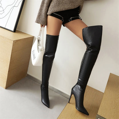 Women's Thigh High Stiletto Boots Dsers