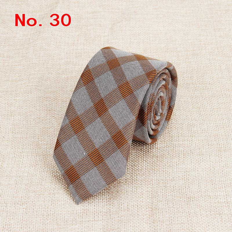 Men's Colorful Narrow Neckties Dsers