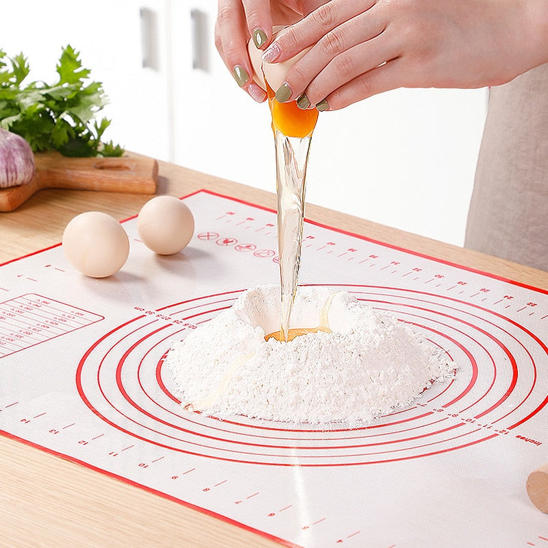 Multi-size Silicone Baking Mat Pizza Dough Maker Pastry Kitchen Gadgets Cooking Tools Utensils Bakeware Kneading Accessories New Dsers