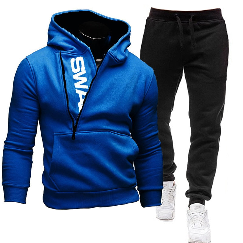 Men's 2 Piece Tracksuit Sweatshirt and Sweatpants Dsers