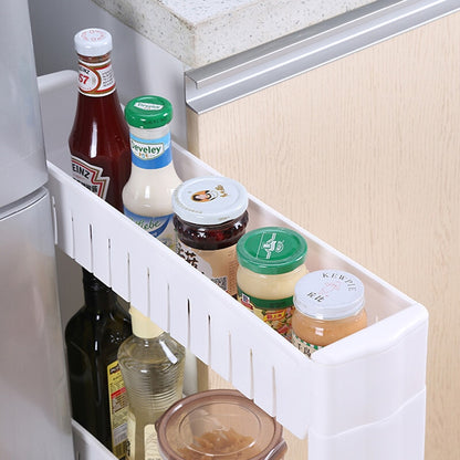 Mobile Storage Shelf Interspace Gap Shelf Kitchen Storage Shelf Bathroom Storage Rack Fridge Side Seam Finishing Rack Dsers