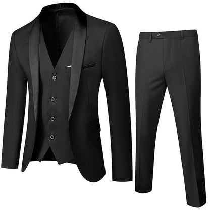 Men's 3 Piece Suit Jacket Vest and Pants Dsers