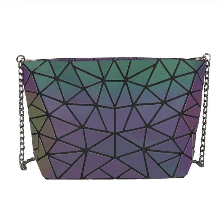 Women's Luminous Geometric Shoulder Bag Dsers