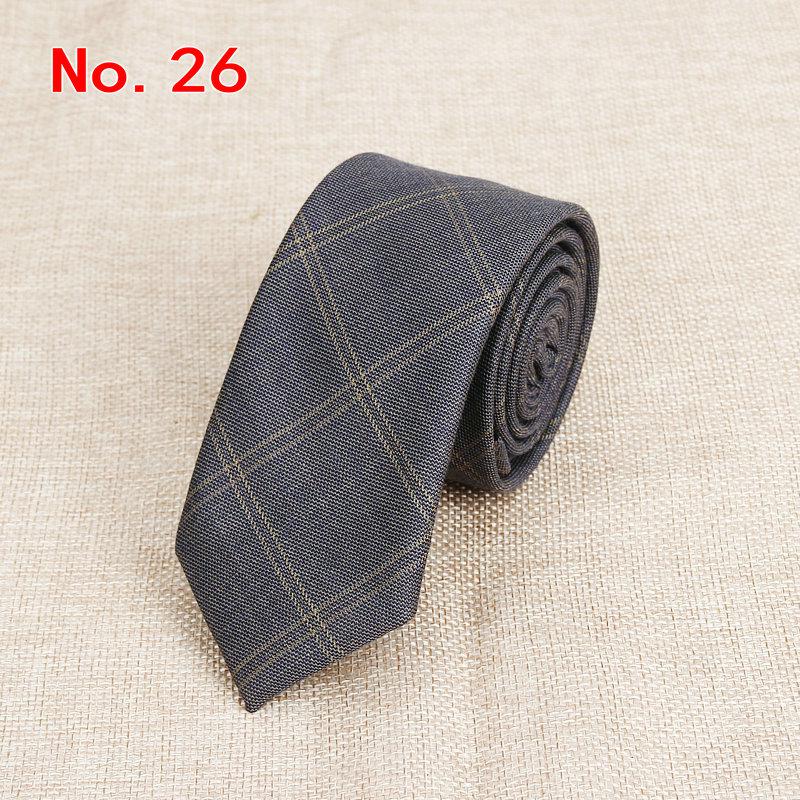 Men's Colorful Narrow Neckties Dsers