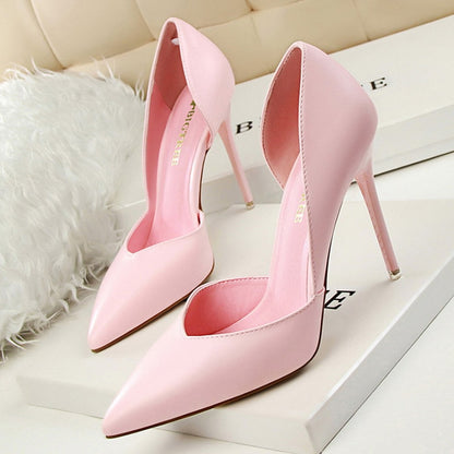 Women's High Heels with Open Sides Dsers