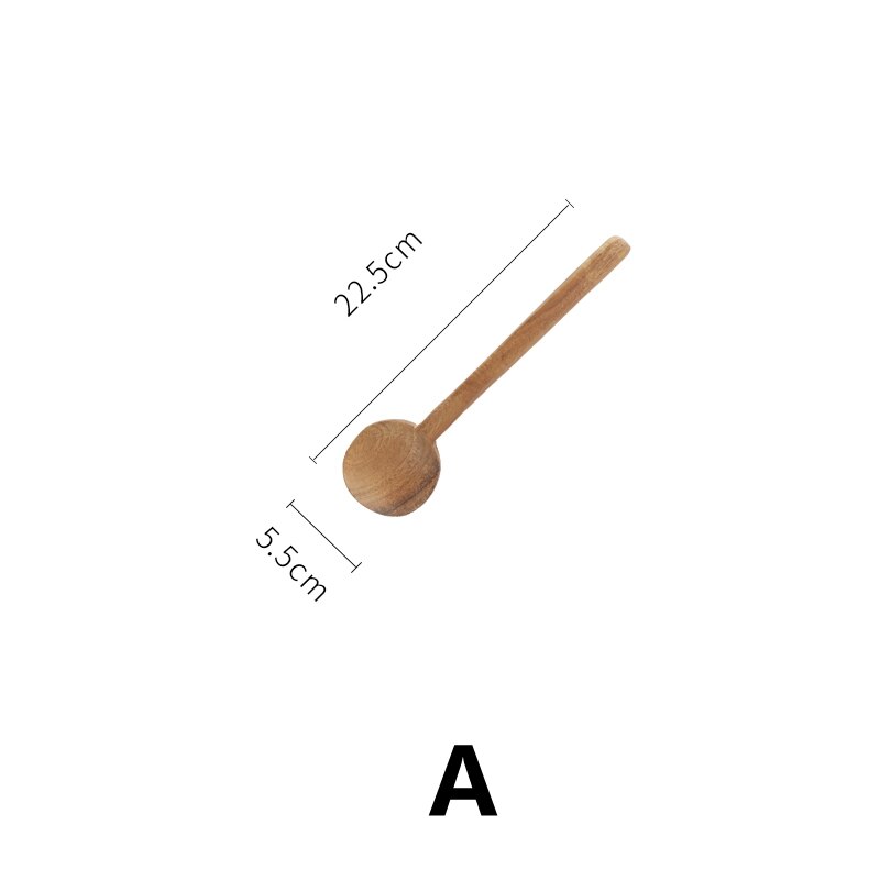 Musowood Teak Wooden Turner Spatula Rice Spoon Big Soup Scoop For Cooking Wood Kitchen Cooking Utensils Supplies Dsers