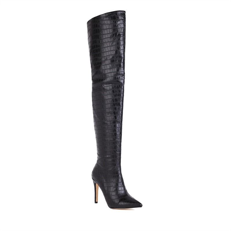 Women's Thigh High Stiletto Boots Dsers