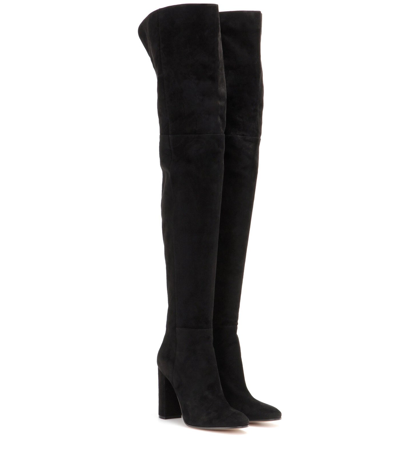 Women's Stretch Suede Thigh High Stiletto Boots Dsers