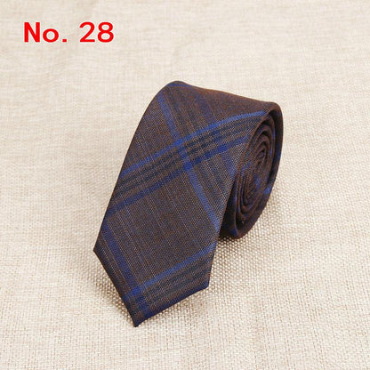 Men's Colorful Narrow Neckties Dsers