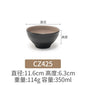 Miamine Japanese Bamboo Bowl Creative Plastic Soup Bowl Restaurant Noodle Restaurant Commercial Ramen Bowl Dsers