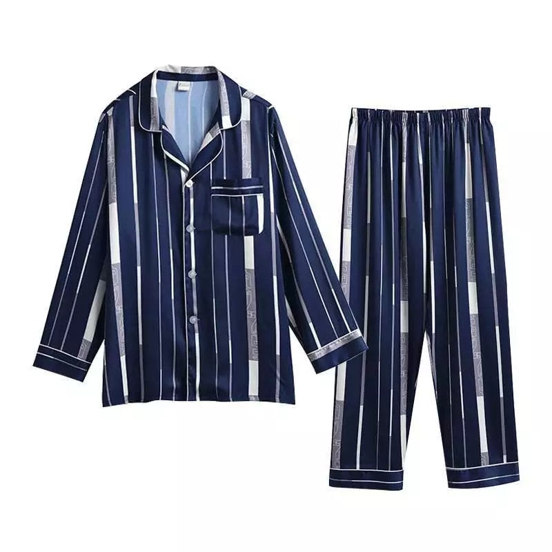 Men's Silk Pajama Sets Dsers