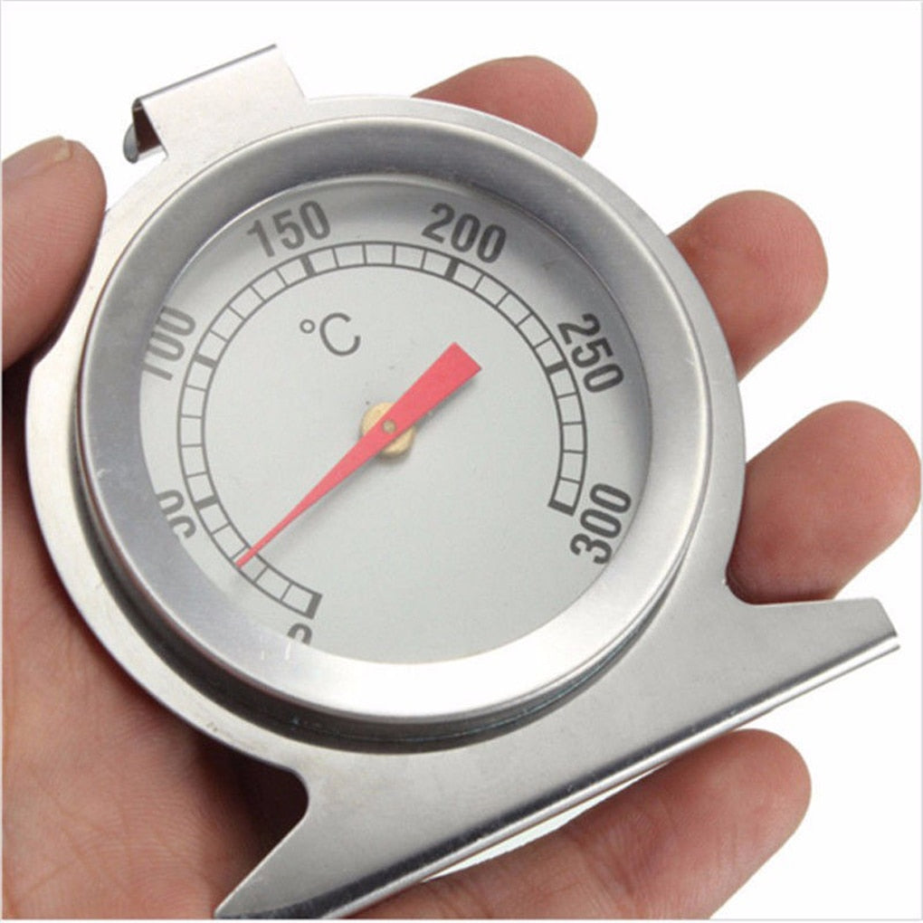 Stainless Steel Oven Cooker Thermometer Temperature Gauge Mini Thermometer Grill Temperature Gauge for Home Kitchen Food HOT Dsers