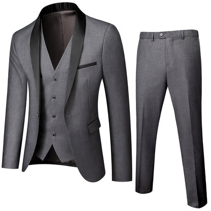 Men's 3 Piece Suit Jacket Vest and Pants Dsers