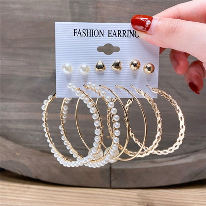 Women's Zinc Alloy Variety Earring Sets Dsers