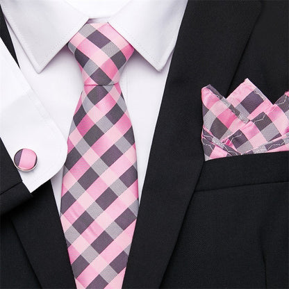 Men's Business Tie and Handkerchief Sets Dsers