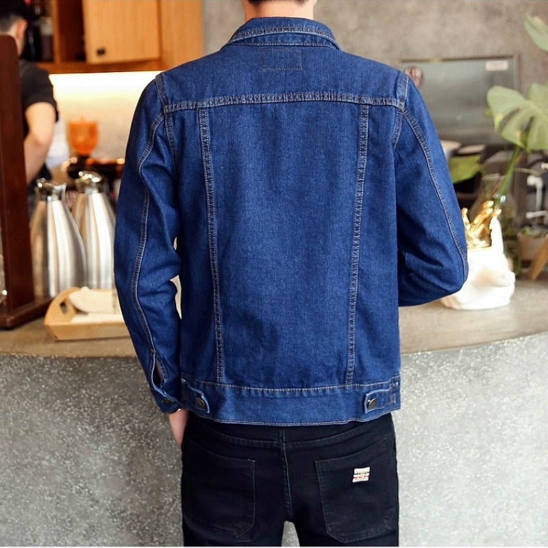 Men's Slim Fit Denim Jacket Dsers