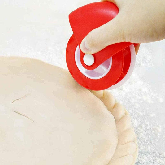 Pizza Pastry Wheel Pie Pastry Cutter DIY Dough Cutting Tools Lattice Rolling Cutter Decoration Baking Tools Kitchen Gadgets Dsers