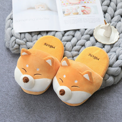 Women Winter Home Slippers Couples Cartoon panda Slides Non-slip House Flip Flops Indoor Bedroom Lovers Floor Cute Doll Shoes Dsers