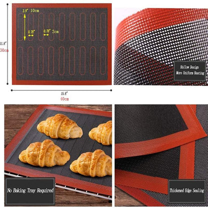 Perforated Silicone Baking Mat Non-Stick Oven Sheet Liner Bakery Tool For Cookie /Bread/ Macaroon Kitchen Bakeware Accessories Dsers