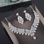 Women's Gemstone Tiara Bridal Sets Dsers