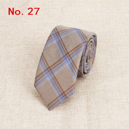 Men's Colorful Narrow Neckties Dsers