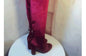 Women's Stretch Suede Thigh High Stiletto Boots Dsers