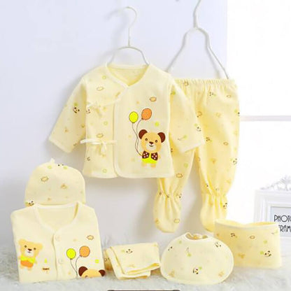 0-3M Newborn Clothing Sets for Baby Girls Boys Clothes Suits Cotton OUTFITS 7pcs/set MORE 20 STYLES DunbiBeauty, LLC