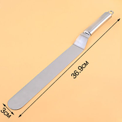 Stainless Steel DIY Cake Handle Cream Spatula Decorating Tools Baking And Pastry Cake Butter Accessories Kitchen Gadgets Dsers