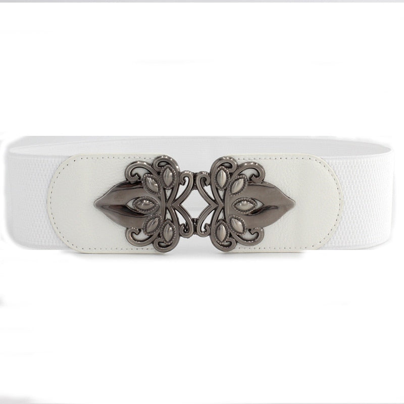 Women's Wide Elastic Fashion Belts Dsers