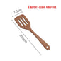 Wooden Spatula Kitchen Nonstick Dedicated Wooden Kitchenware Heat Resistant Wooden Cooking Shovel Spoon Dsers