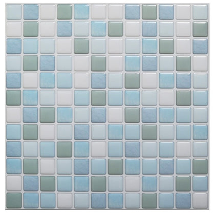 Mosaic Wall Tile Peel and Stick  Self adhesive Backsplash DIY Kitchen Bathroom Home Wall Sticker Vinyl 3D Dsers